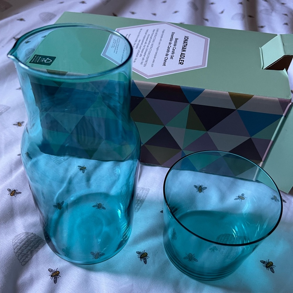 Johnathan Adler Bedside Carafe Set